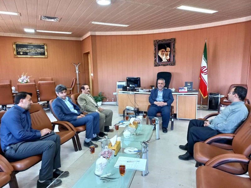 دیدار مدیرکل هواشناسی کردستان با سرپرست فرمانداری شهرستان بانه